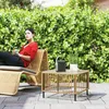 Outsunny Polyrattan Gartentisch, 65 x 65 x 43 cm, Produktbild-Vorschau 2