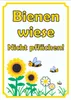 Schild Bienenwiese Nicht pflücken hochkant A2 (420x594mm) Produktbild-Vorschau 1