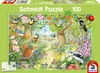 Schmidt Spiele 56370 Puzzle Animaux dans la forêt - 100 Voir les images du produit 1
