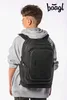 BAAGL Sac à dos scolaire Cubic Uni Noir Voir les images du produit 5