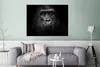 MuchoWow® Poster Gorilla - Schwarz - Weiß - Tiere - Porträt Produktbild-Vorschau 5