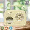 Setty Radio Retro 50's: altoparlante Bluetooth portatile Anteprima dell’immagine prodotto 2