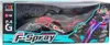 Racer Rc télécommandé 1:10 Lumières Sons Vapeur Rouge Voir les images du produit 5