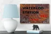 Holzschild London 18x12cm Waterloo Station SE1 Produktbild-Vorschau 4