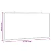 A whiteboard with dimensions shown. Produktbild-Vorschau