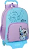 Školský batoh s kolieskami Stitch Sweet Blue Purple 33 x 42 Náhľad obrázku produktu 1
