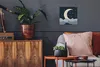 MuchoWow® Poster Pastell - Nacht - Mond 30x30 cm - Produktbild-Vorschau 2