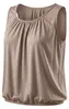 Sommer Top Damen Trägertop mit Gummibund 38 40 42 44 46 48 Produktbild-Vorschau 2