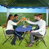 Gazebo Relaxdays, A x L x P: 2,5 x 3 x 4 m, PE, acciaio, Anteprima dell’immagine prodotto 5