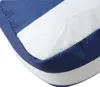 vidaXL Palettenkissen 2 Stk. Blau & Weiß Gestreift Produktbild-Vorschau 7