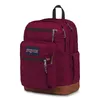 A studio shot of a burgundy Jansport backpack. Anteprima dell’immagine prodotto