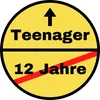 Tortenaufleger essbar 12 Jahre/Teenager 20cm Fondant Produktbild-Vorschau 1