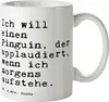Mr. & Mrs. Panda Tasse Ich will einen Pinguin,... - Weiß - Produktbild-Vorschau 1