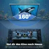 HOMCOM 4:3 Beamer Leinwand Elektrisch 171 x 130cm Produktbild-Vorschau 5