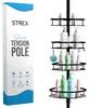 Strex Étagère de Douche Télescopique Noir - Réglable 70-275 Voir les images du produit 1