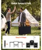 SucceBuy Klappbare Campingküche mit Campingschrank, Produktbild-Vorschau 4