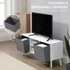 HOMCOM Zusatz-TV-Schrank für Fernseher bis zu 50 Zoll, Produktbild-Vorschau 5