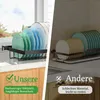 Geschirrkörbe, Abtropfgestell, Geschirrständer, 2-stöckiger Produktbild-Vorschau 9