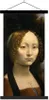 MuchoWow® Textilposter Ginevra de' Benci - Leonardo da Produktbild-Vorschau 1
