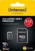 Intenso 512GB microSDXC Class10 UHS-I Premium + adattatore Anteprima dell’immagine prodotto 5