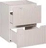 Szafka Łazienkowa 50 Cm Kaszmir Mat Szuflady Ryflowana Mdf Podgląd zdjęcia produktu 3