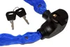 Kettenschloss blau 100 cm mit Schlüssel und Halterung Produktbild-Vorschau 2