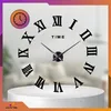 A 3D wall clock with Roman numerals and a small inset clock graphic. Náhled obrázku produktu