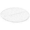 A round metal grill grate on a white background. Produktbild-Vorschau