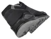 A close-up view of the sole and heel of a black and gray hiking boot. Náhled obrázku produktu