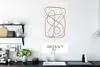 MuchoWow® Poster Kunst - Linienkunst - Abstrakt 60x120 cm - Produktbild-Vorschau 3