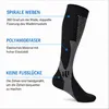 3 Paare Kompressionsstrümpfe Einfarbig Schwarz L-XL, Produktbild-Vorschau 5