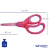 WESTCOTT E-21560 00 Ciseaux pour enfants Sporty Softgrip Voir les images du produit 3