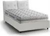 Doppelbett Dmorin, Containerbett mit Kunstlederbezug, 100%  Produktbild-Vorschau 1