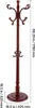 A wooden coat rack with dimensions indicated. Anteprima dell’immagine prodotto