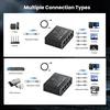 LAN Splitter 1 auf 4 1000Mbps Ethernet Splitter Produktbild-Vorschau 6