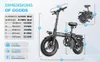 GS3 faltbares Elektrofahrrad für Erwachsene, 250W, 25 km/h, Produktbild-Vorschau 12