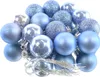 Weihnachtskugeln Kunststoff 3cm 14er Set - Himmelblau Produktbild-Vorschau 5