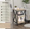 TecTake 404264, Boční/koncový kávový stolek, Dřevo Náhled obrázku produktu 2