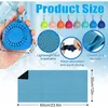 8x Kühlhandtuch 60x30cm Sporthandtuch Mikrofaser mit Produktbild-Vorschau 5