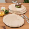 SIDCO Brotzeitteller Birke 6 x Fleischteller Schneidebrett Produktbild-Vorschau 2
