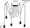 LUMILED Pendelleuchte Hängeleuchte kreativ Kronleuchter Produktbild-Vorschau 7