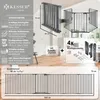 KESSER® Kaminschutzgitter mit Tür Metall Ofenschutzgitter Produktbild-Vorschau 2
