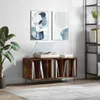 vidaXL Plattenschrank Räuchereiche 100x38x48 cm Produktbild-Vorschau 2