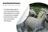MuchoWow® Gartenposter Outdoor-Poster Rund Pferde - Wasser Produktbild-Vorschau 4