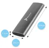 REAGLE NVME SATA PCIe M.2 SSD-Gehäuse USB-C 3.1 M2 Adapter Produktbild-Vorschau 6