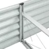vidaXL Zahradní zvýšený záhon 400 x 80 x 44 cm Pozinkovaná Náhled obrázku produktu 5