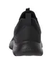 The back view of a black men's sneaker. Produktbild-Vorschau