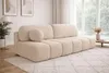 Polstersofa  aus Bouclé, Sofa mit Schlaffunktion und Produktbild-Vorschau 4