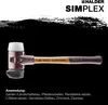 Halder SIMPLEX 3027.260 Sledge hammer Ergonomic handle, Náhľad obrázku produktu 20