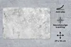 MuchoWow® Mauspad Mousepad Marmor - Glitter - Weiß - Grau Produktbild-Vorschau 2